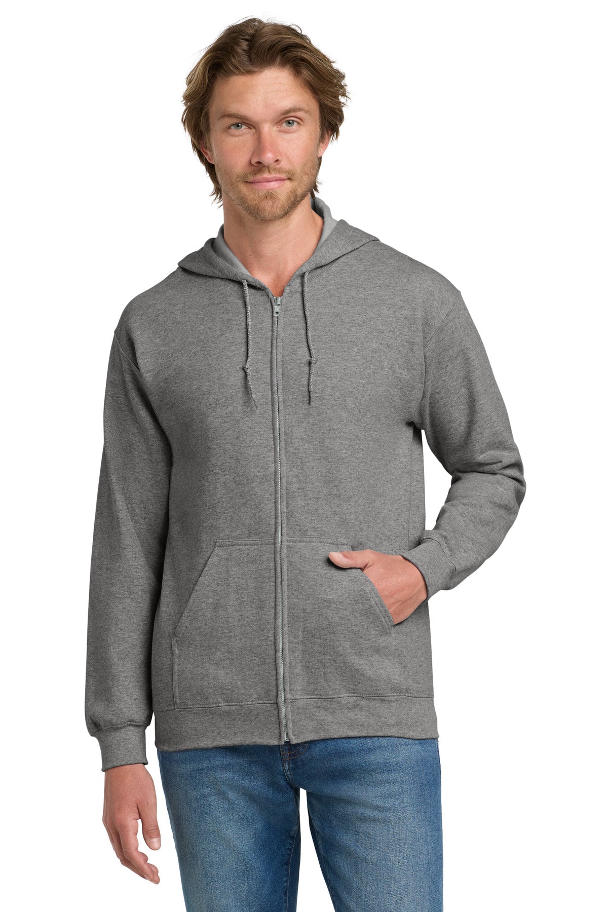 Gildan® - Heavy Blend Full-Zip Hooded Sweatshirt. 18600