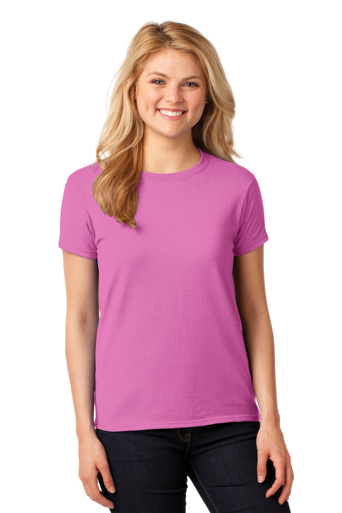 Gildan® Women's Heavy Cotton 100% Cotton T-Shirt. 5000L