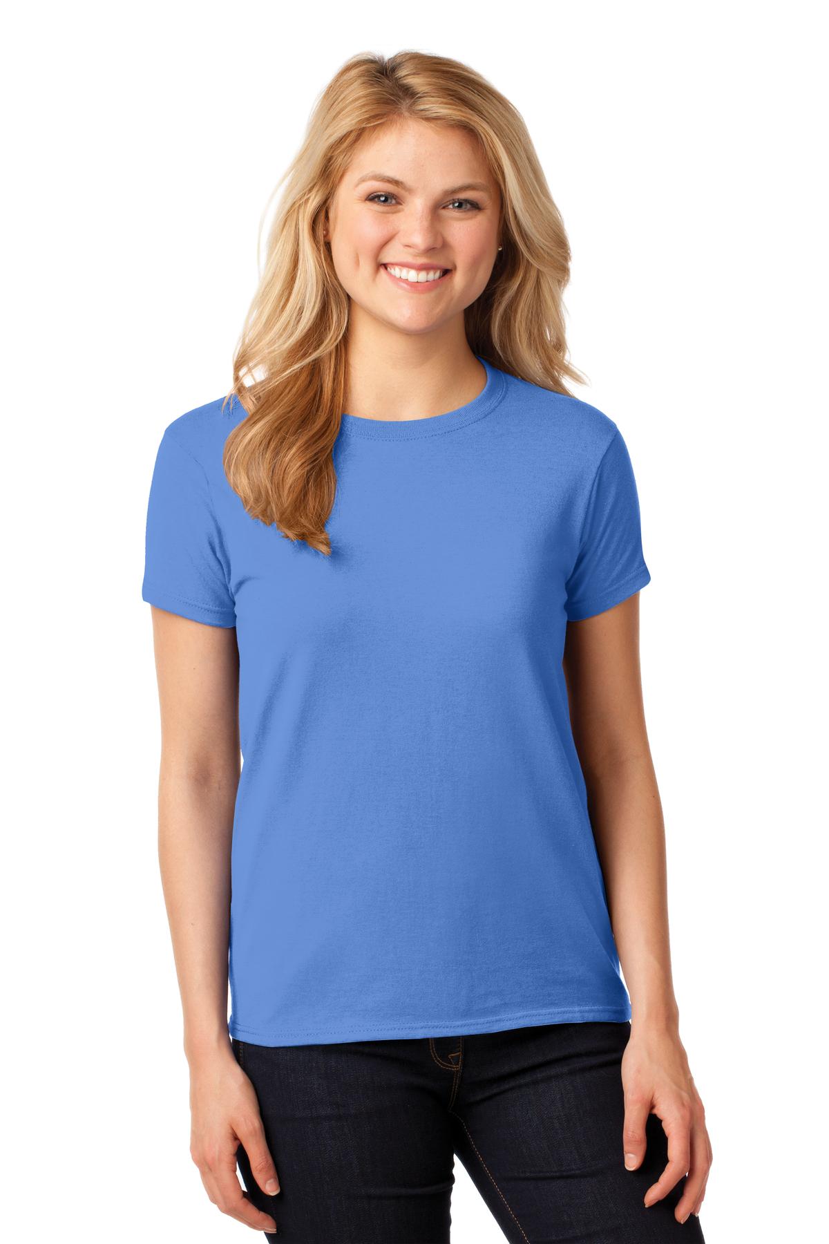 Gildan® Women's Heavy Cotton 100% Cotton T-Shirt. 5000L