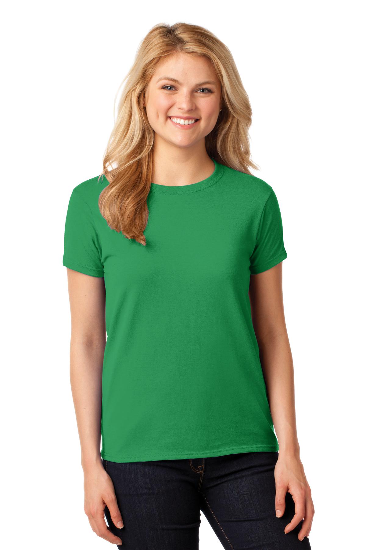 Gildan® Women's Heavy Cotton 100% Cotton T-Shirt. 5000L