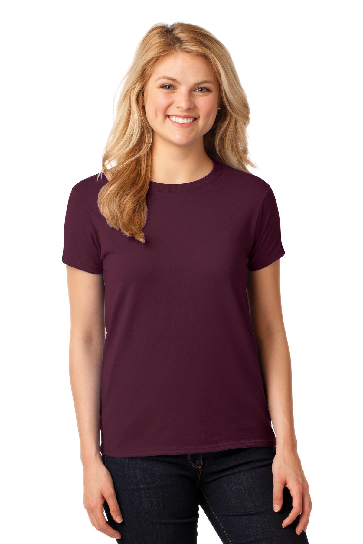 Gildan® Women's Heavy Cotton 100% Cotton T-Shirt. 5000L