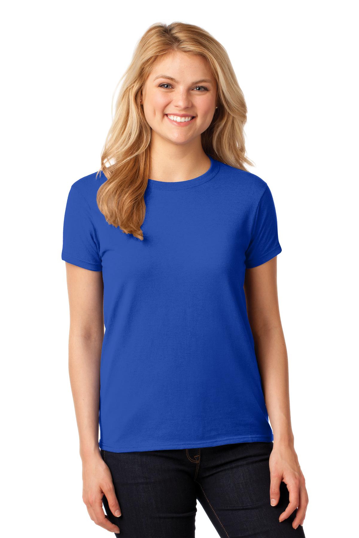 Gildan® Women's Heavy Cotton 100% Cotton T-Shirt. 5000L