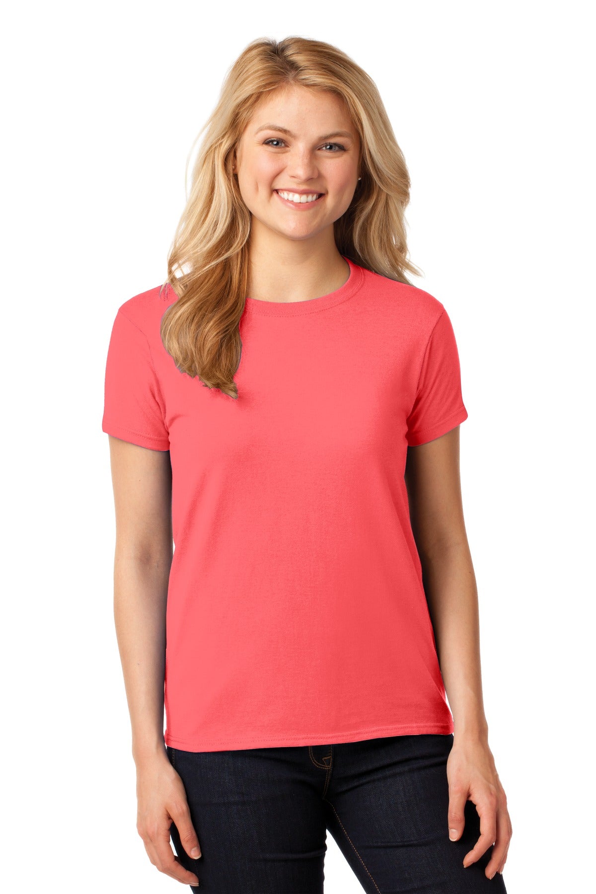 Gildan® Women's Heavy Cotton 100% Cotton T-Shirt. 5000L