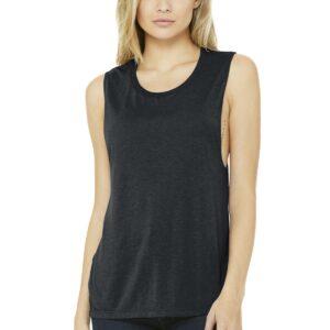 BELLA+CANVAS Â® Women’s Flowy Scoop Muscle Tank. BC8803