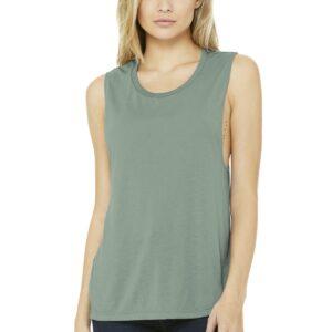 BELLA+CANVAS Â® Women’s Flowy Scoop Muscle Tank. BC8803