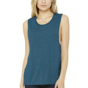 BELLA+CANVAS Â® Women’s Flowy Scoop Muscle Tank. BC8803