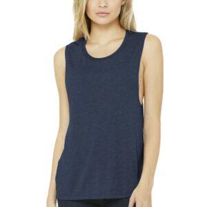 BELLA+CANVAS Â® Women’s Flowy Scoop Muscle Tank. BC8803