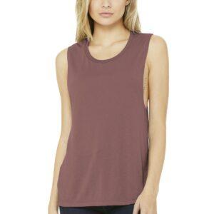 BELLA+CANVAS Â® Women’s Flowy Scoop Muscle Tank. BC8803