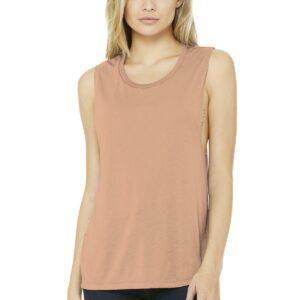 BELLA+CANVAS Â® Women’s Flowy Scoop Muscle Tank. BC8803